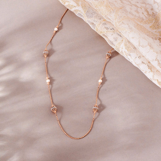 Dream Weave Gold Fancy Chain for Women