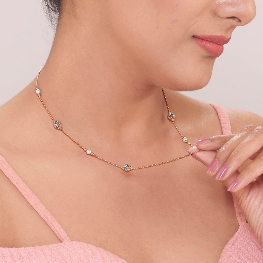 Dream Weave Gold Fancy Chain for Women