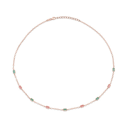 Crystal Trail Gold Fancy Chain for Women