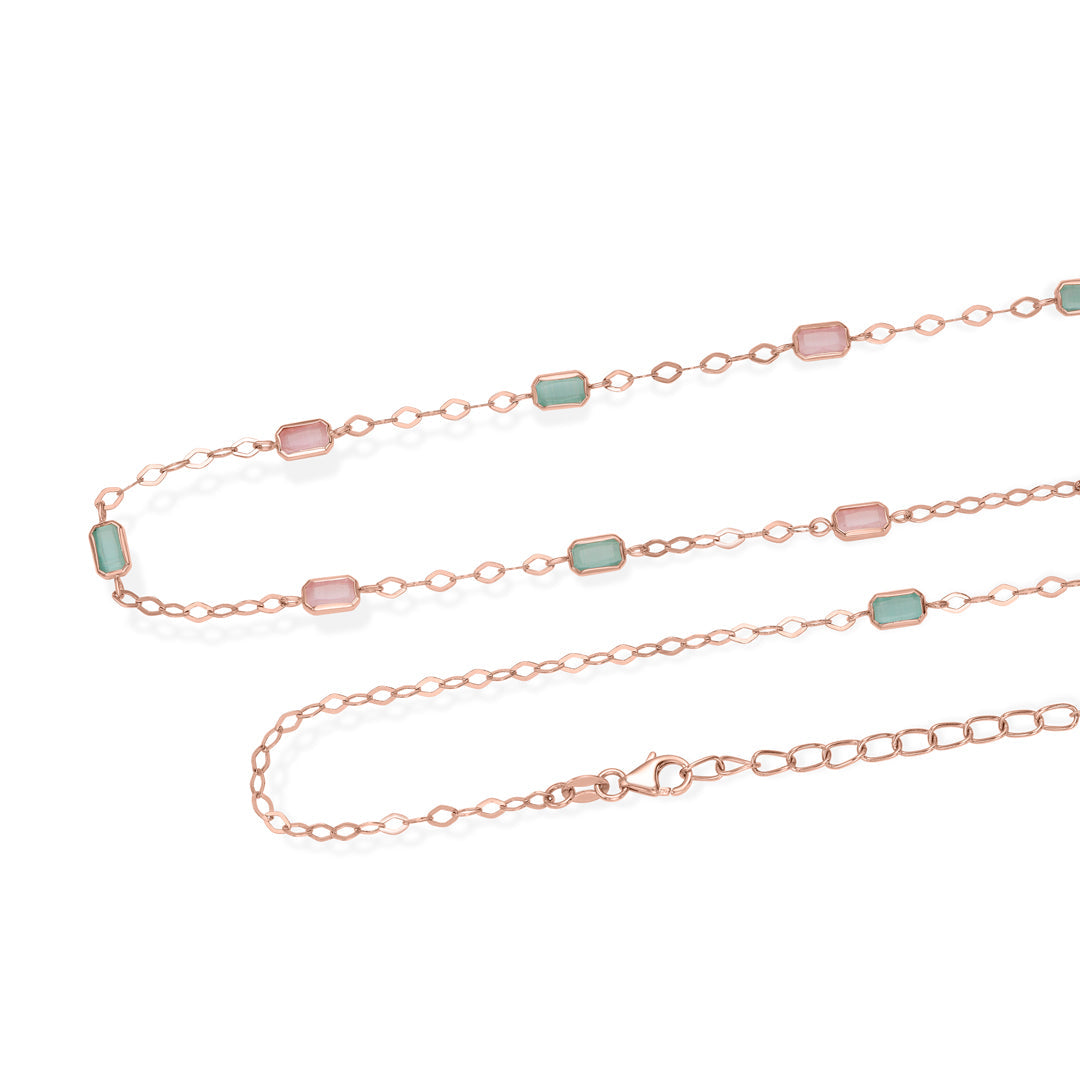Crystal Trail Gold Fancy Chain for Women