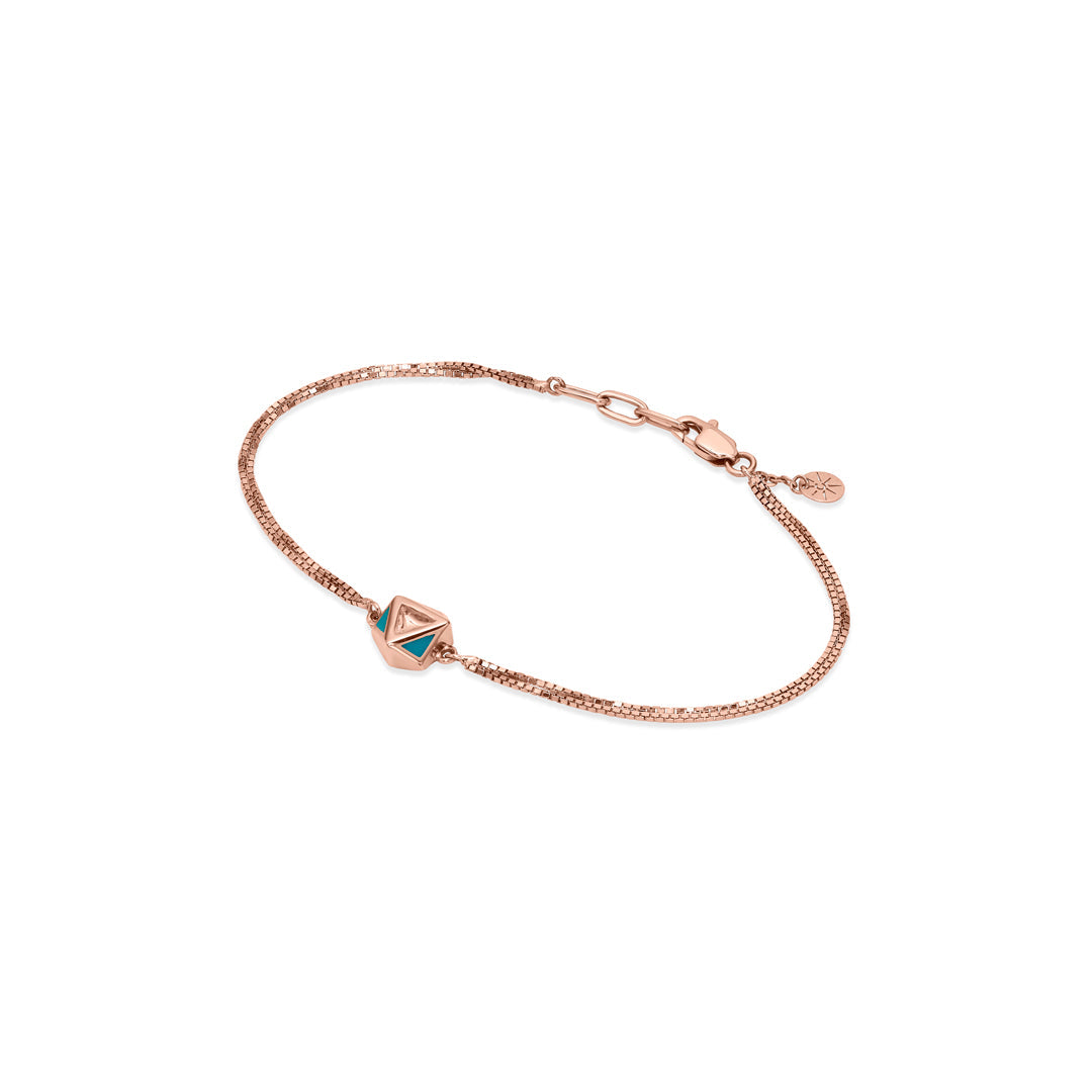 Cloud Twist Gold Flexible Bracelet for Women