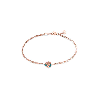 Cloud Twist Gold Flexible Bracelet for Women