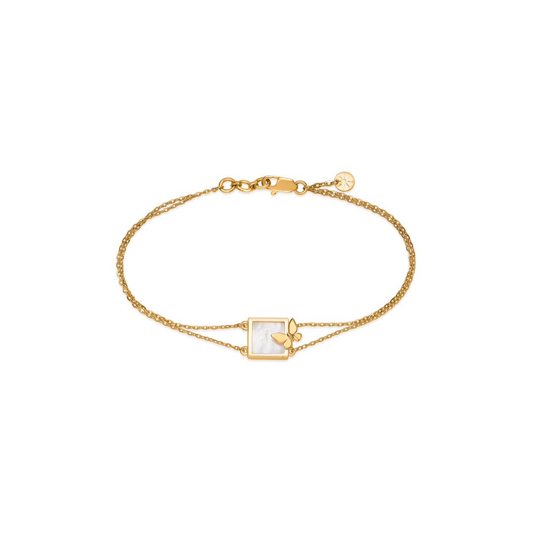 Air Glide Gold Flexible Bracelet for Women