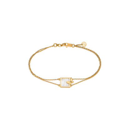 Air Glide Gold Flexible Bracelet for Women