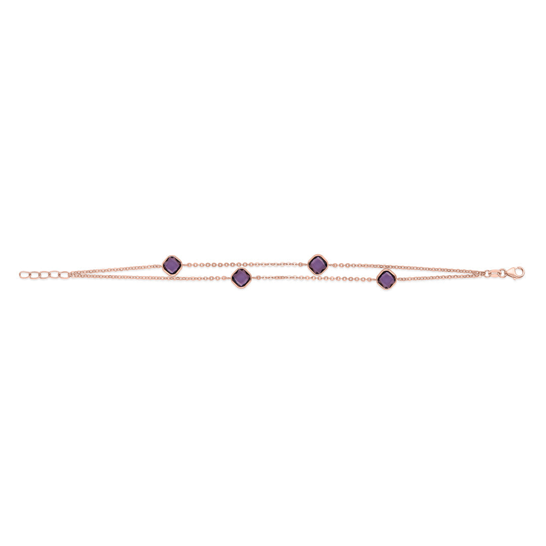 Night Gleam Gold Flexible Bracelet for Women