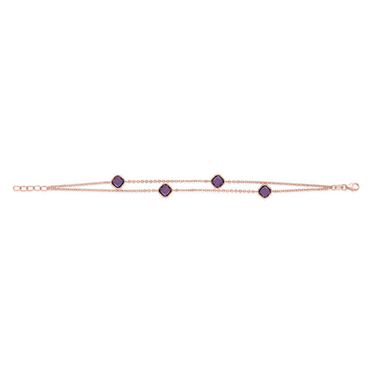 Night Gleam Gold Flexible Bracelet for Women