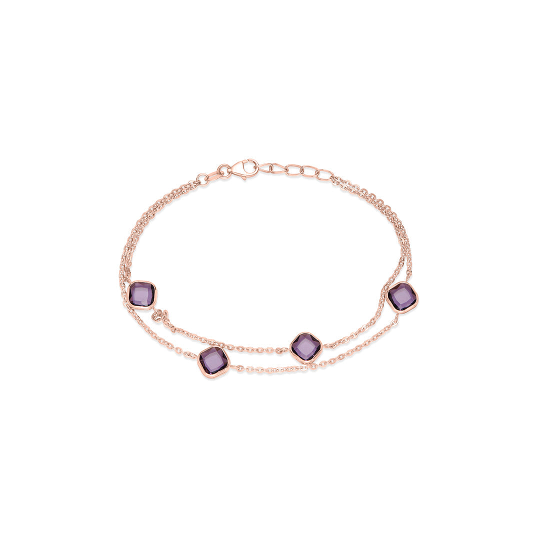 Night Gleam Gold Flexible Bracelet for Women