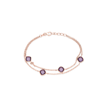 Night Gleam Gold Flexible Bracelet for Women