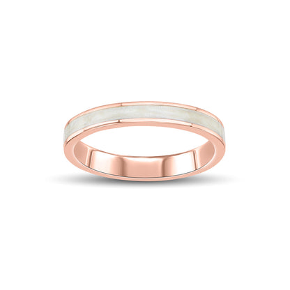 Sleek Line Gold Band Ring for Women