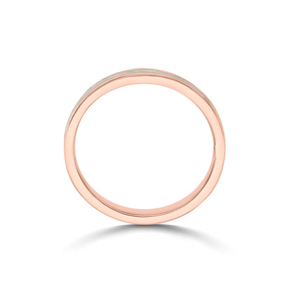 Sleek Line Gold Band Ring for Women