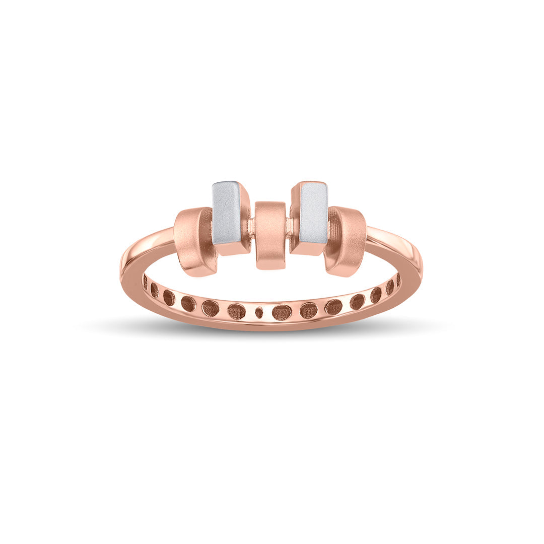 Flair Muse Gold Fashion Ring for Women