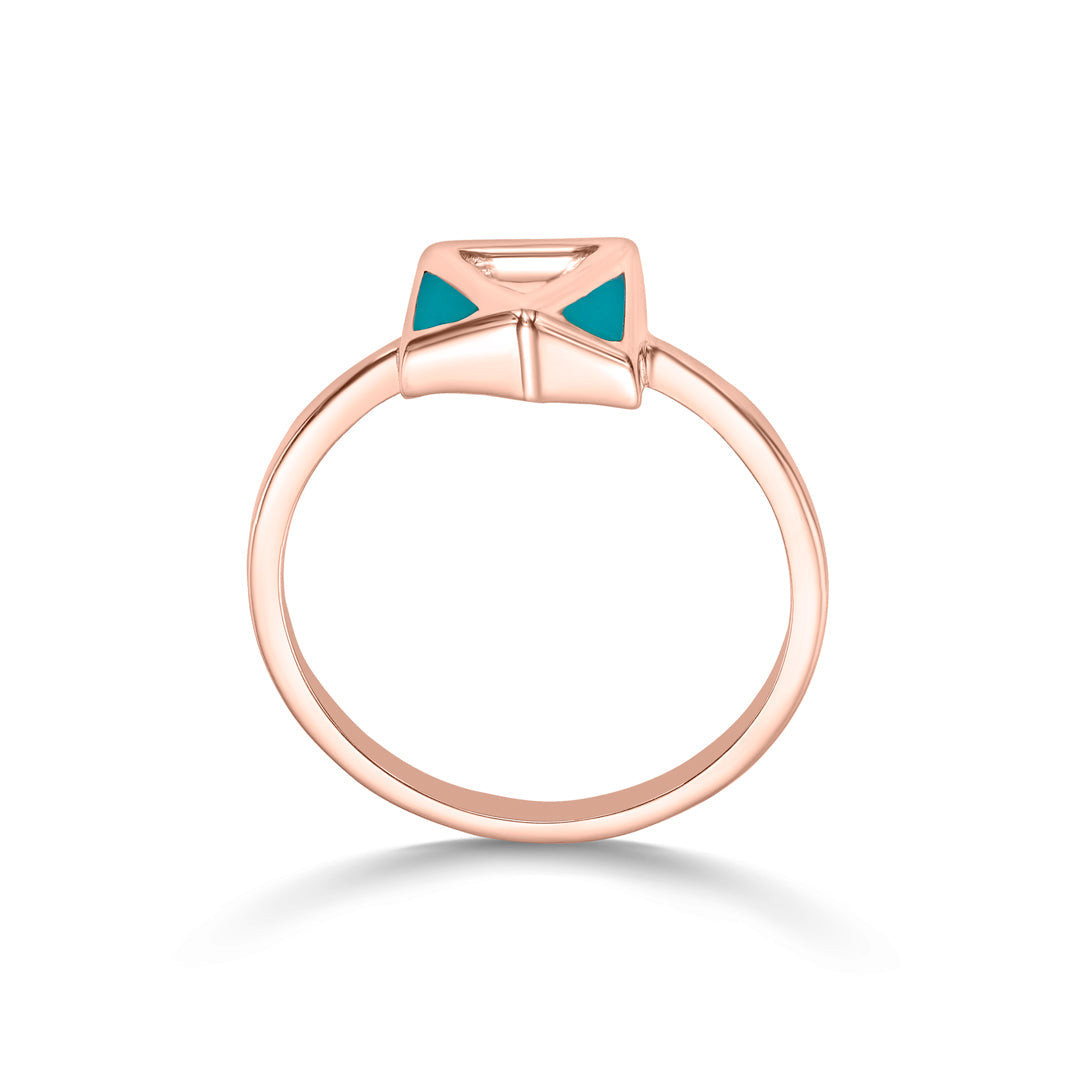 Gleam Trace Gold Fashion Ring for Women