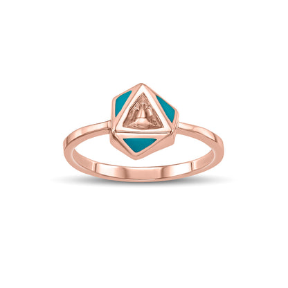 Gleam Trace Gold Fashion Ring for Women