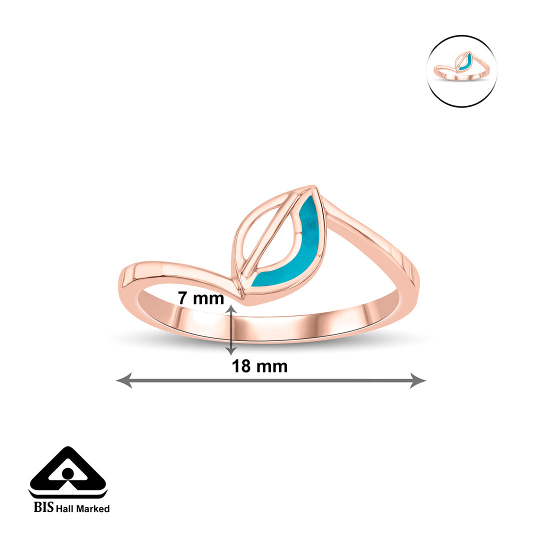 Fine Line Gold Fashion Ring for Women