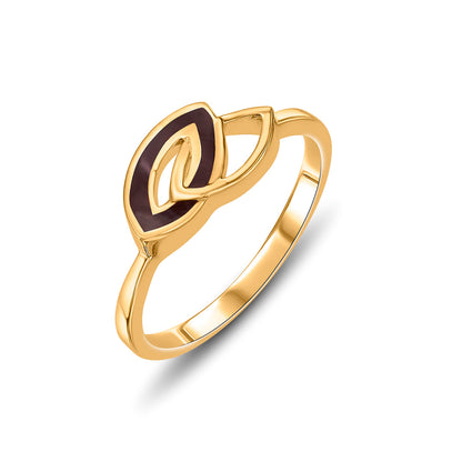 Botanical Knot Gold Fashion Ring for Women