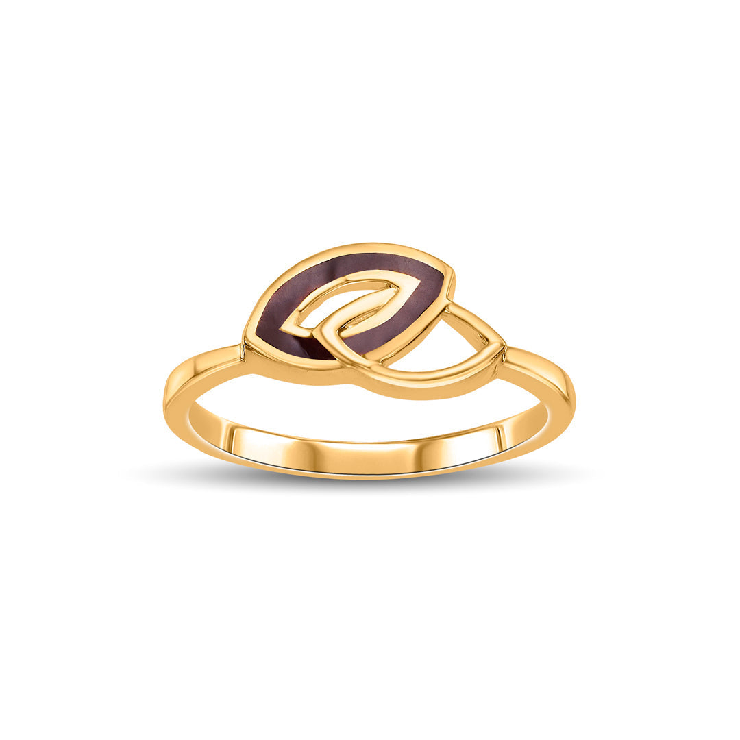 Botanical Knot Gold Fashion Ring for Women