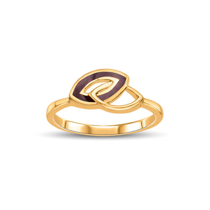 Botanical Knot Gold Fashion Ring for Women