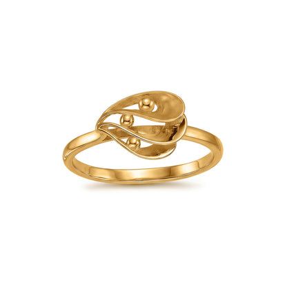 Solar Edge Gold Classic Pendant for Women