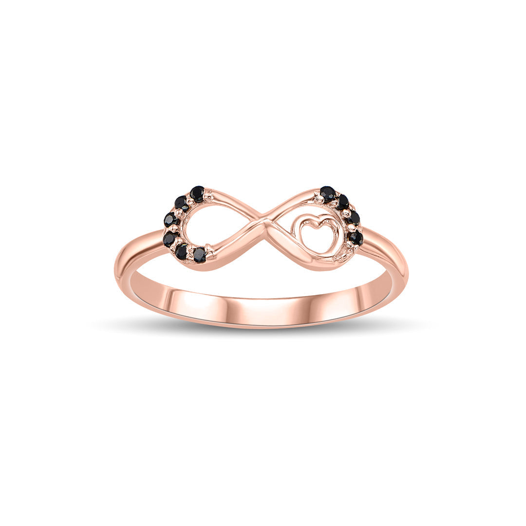 Infinity Aura Gold Eternity Ring for Women