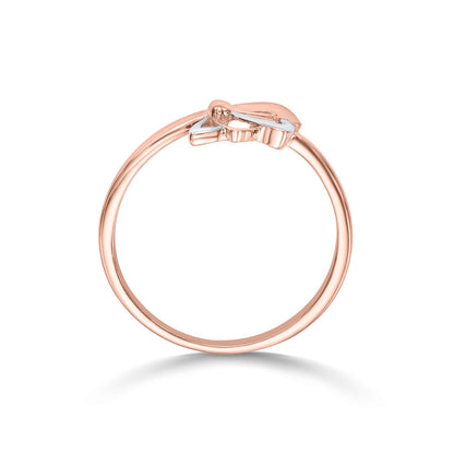 Charm Link Gold Casual Ring for Women
