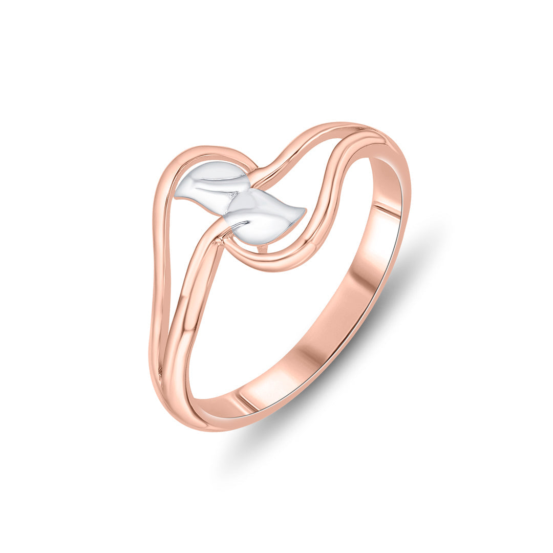 Velvet Arc Gold Casual Ring for Women