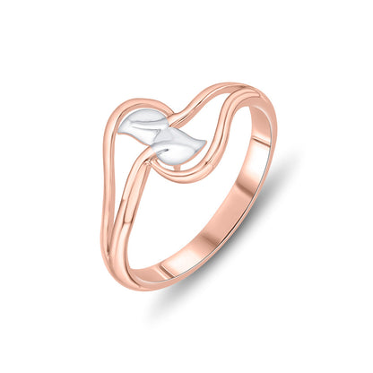 Velvet Arc Gold Casual Ring for Women