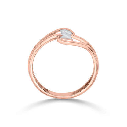 Velvet Arc Gold Casual Ring for Women