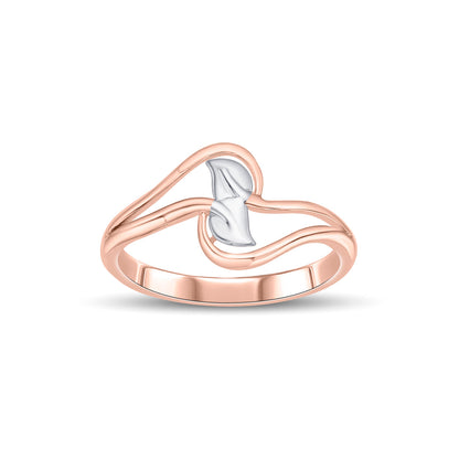 Velvet Arc Gold Casual Ring for Women