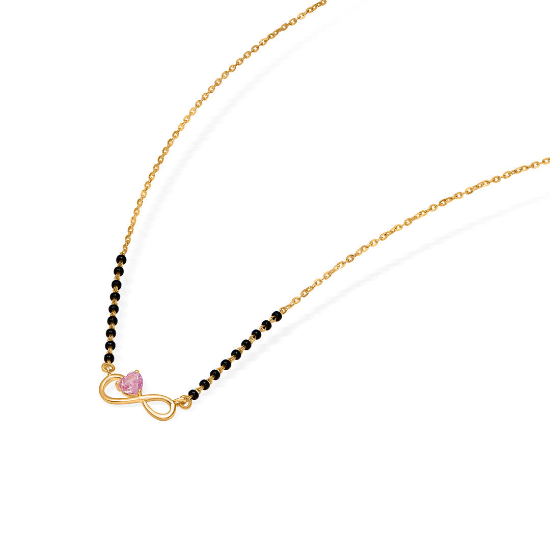 Rosé Forever Gold Modern Mangalsutra for Women