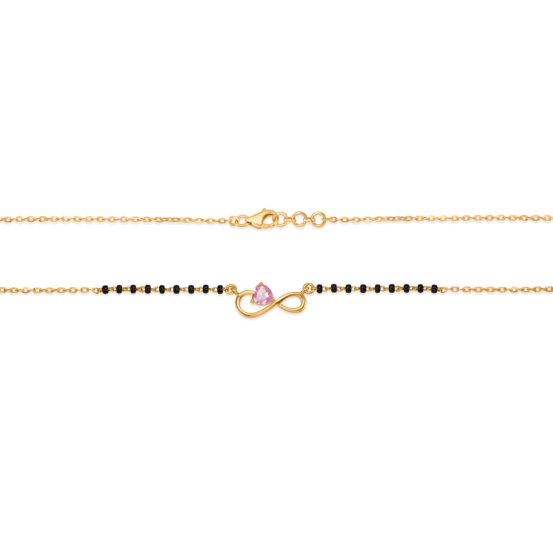 Rosé Forever Gold Modern Mangalsutra for Women