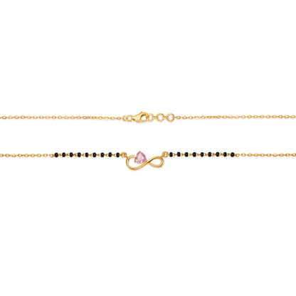 Rosé Forever Gold Modern Mangalsutra for Women