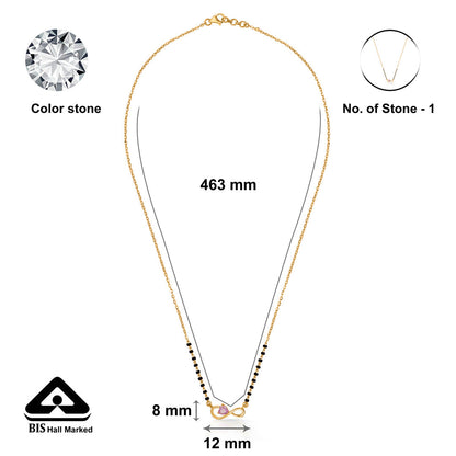 Rosé Forever Gold Modern Mangalsutra for Women