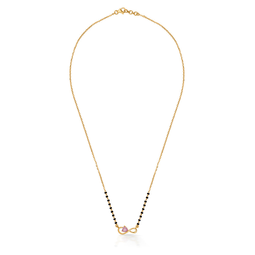 Rosé Forever Gold Modern Mangalsutra for Women
