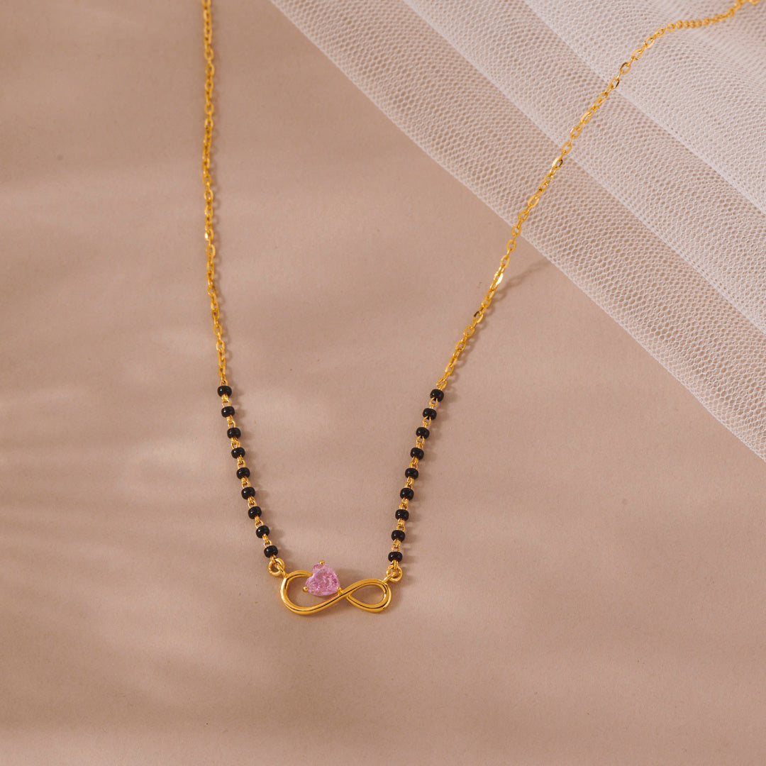 Rosé Forever Gold Modern Mangalsutra for Women