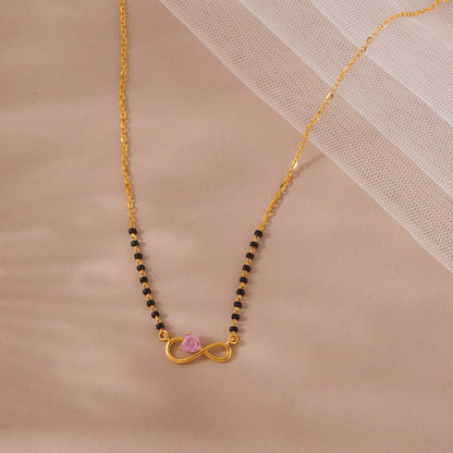 Rosé Forever Gold Modern Mangalsutra for Women