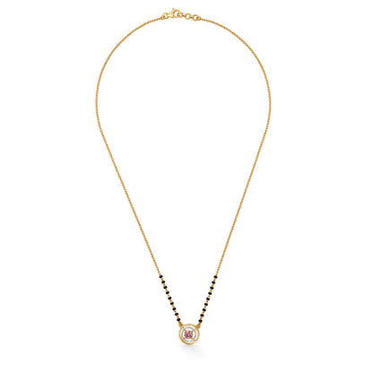 Blossom Line Gold Modern Mangalsutra for Women