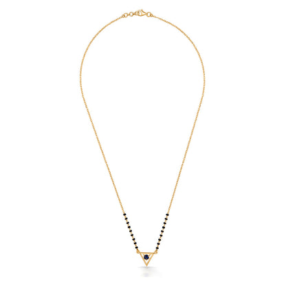 Noir Edge Gold Modern Mangalsutra for Women