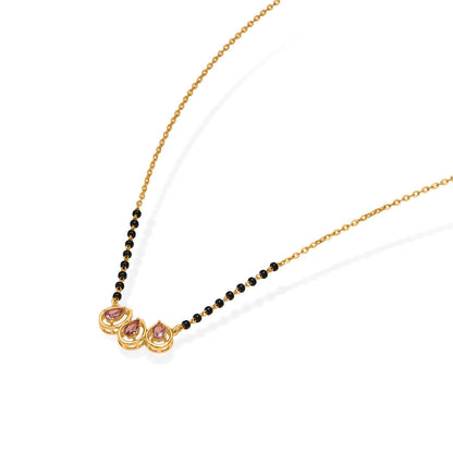 Timeless Knot Gold Modern Mangalsutra for Women