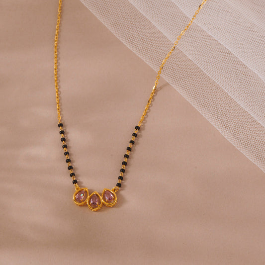 Timeless Knot Gold Modern Mangalsutra for Women