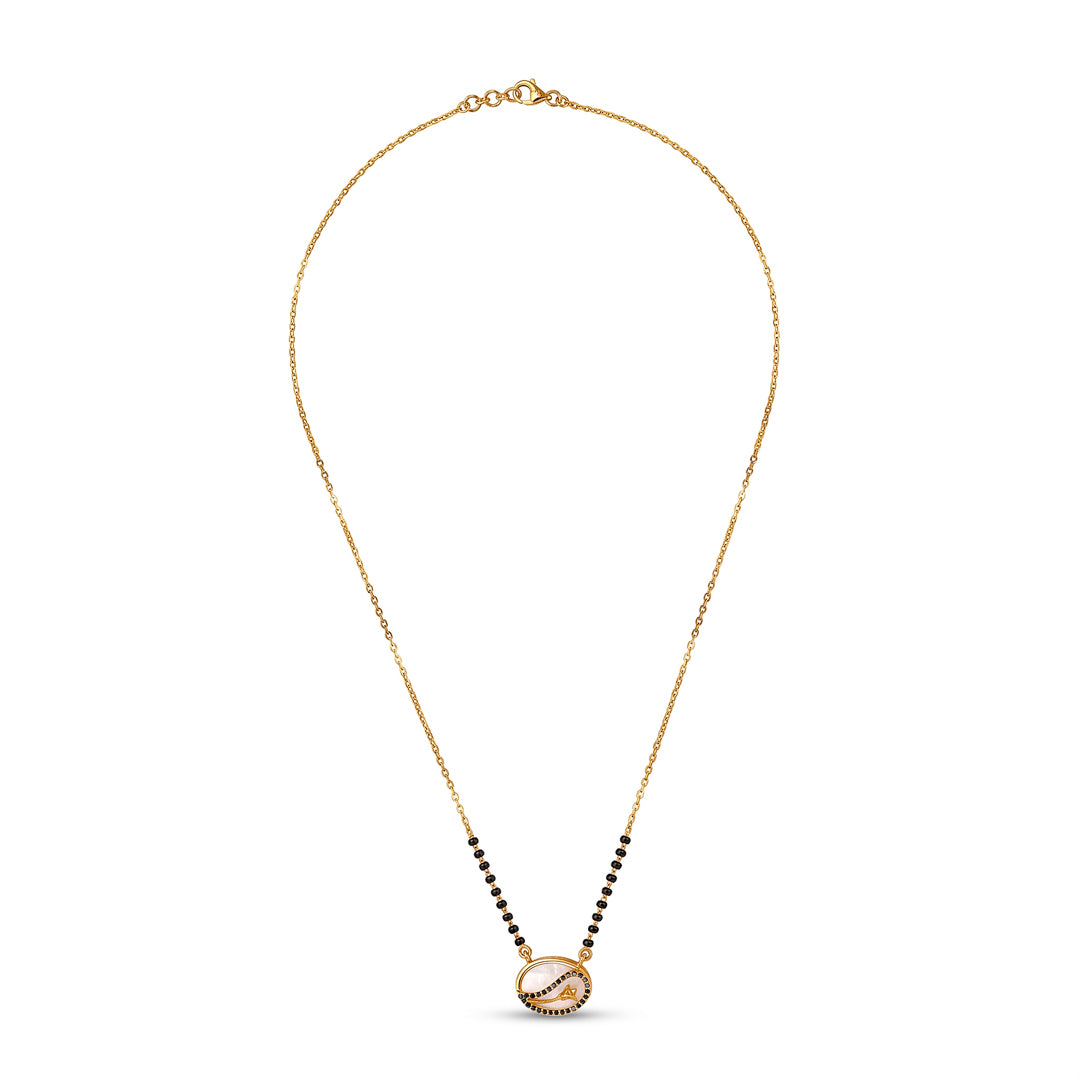 Bound Together Gold Modern Mangalsutra for Women