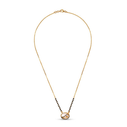Bound Together Gold Modern Mangalsutra for Women