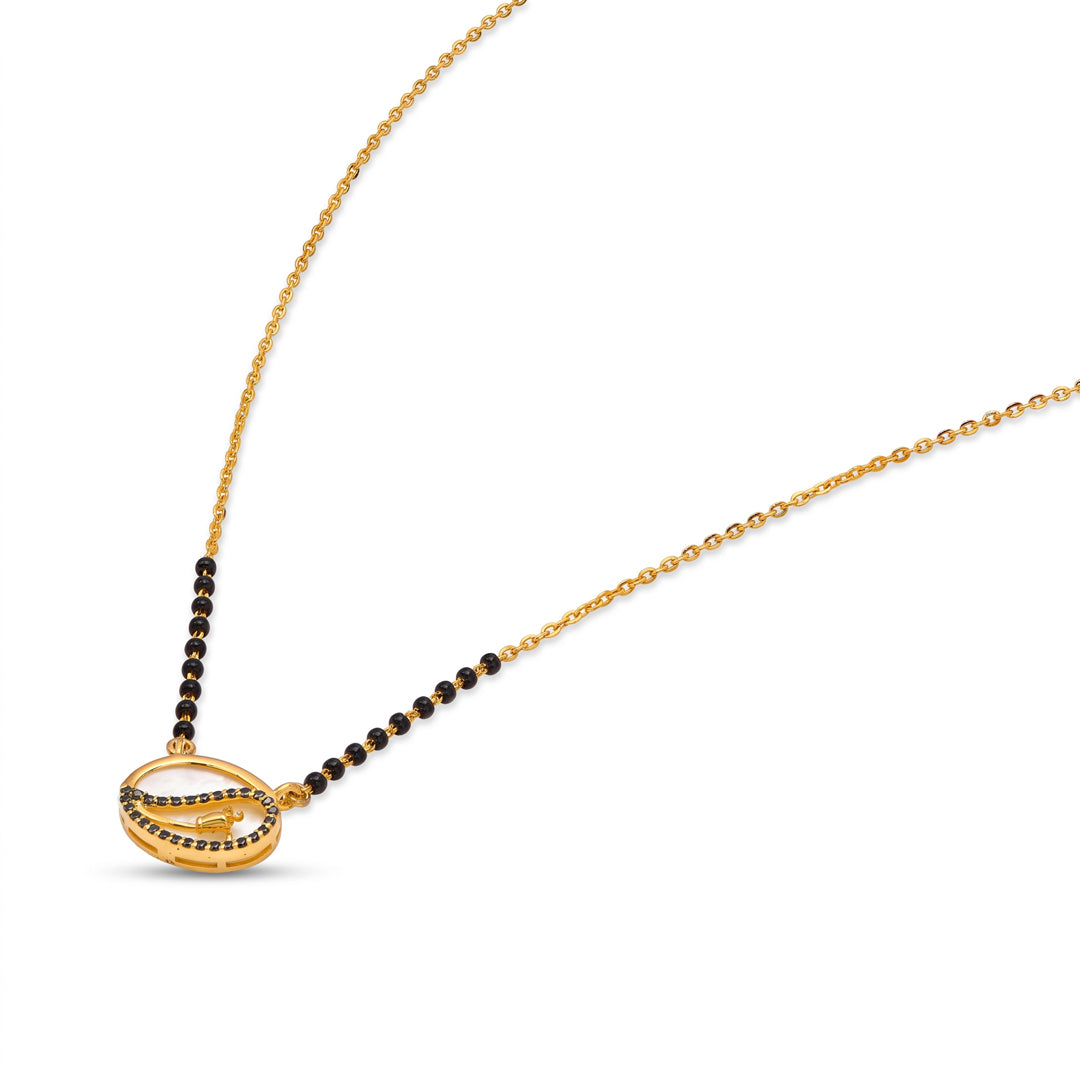 Bound Together Gold Modern Mangalsutra for Women