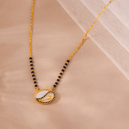 Bound Together Gold Modern Mangalsutra for Women