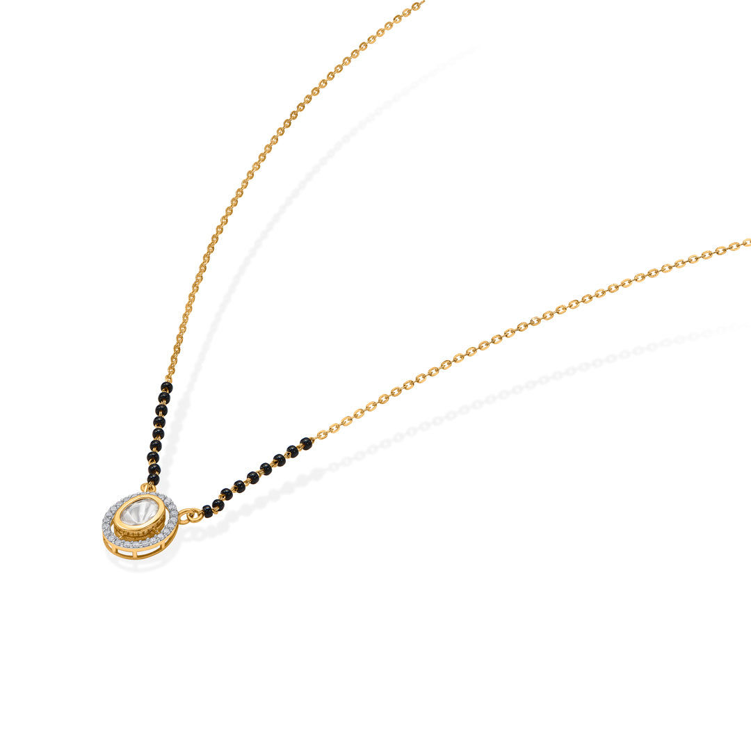 Soul Knot Gold Modern Mangalsutra for Women