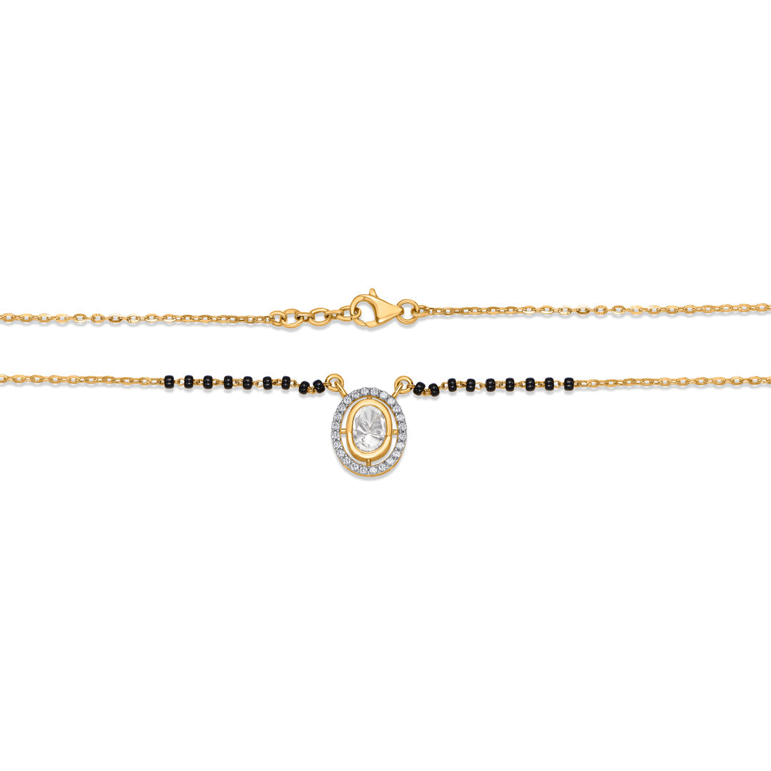 Soul Knot Gold Modern Mangalsutra for Women