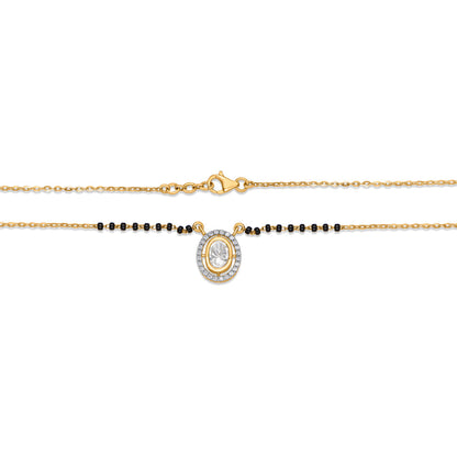 Soul Knot Gold Modern Mangalsutra for Women