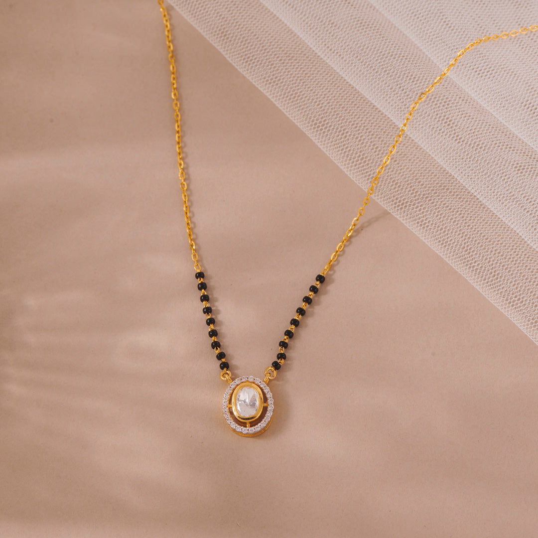 Soul Knot Gold Modern Mangalsutra for Women