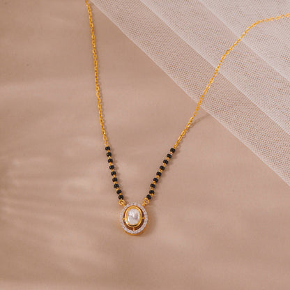 Soul Knot Gold Modern Mangalsutra for Women