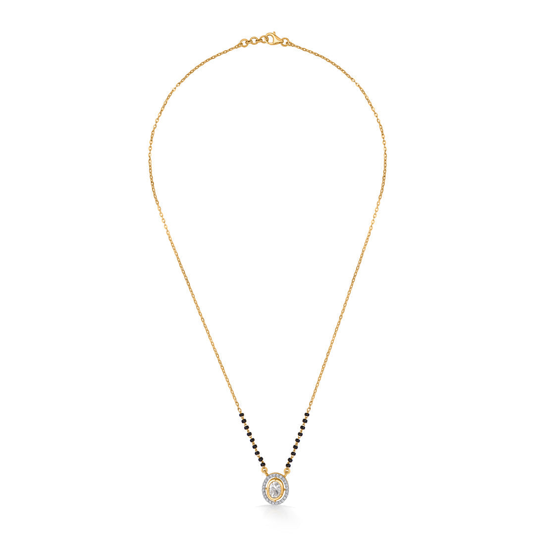 Soul Knot Gold Modern Mangalsutra for Women