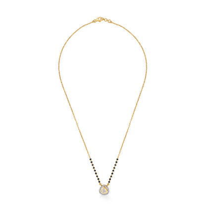 Woven Bond Gold Modern Mangalsutra for Women